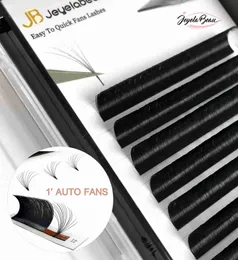 False Eyelashes DIY Natural Easy Fan Lashes Faux Mink Fast Fanning Volume Eyelash Extensions Auto Flowering Rapid Blooming False Lashes Tools HKD230817