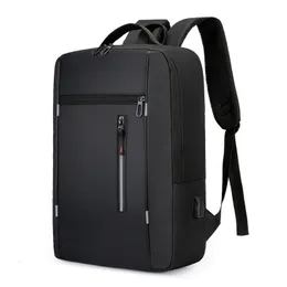 Школьные сумки мужские стильные рюкзаки USB Зарядка 156 дюймов ноутбук мужской книжный сумка Bagpacks Водонепроницаемые мужчины назад 230817