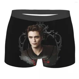 Underpants Men Boxer Shorts Panties Edward Cullen Soft Underwear Vampire Homme