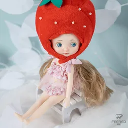 Куклы Pipitom Skin Sugar Doll Клубничная сеть красная сустав