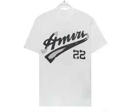 Moda Mens t camisetas amirir tshirt novas cores coloras verão feminino dignador tshirts solto tes grandes dimensões tes tops camisa casual roupas de luxo shorts manga 505