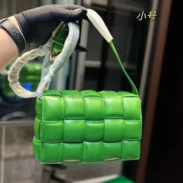 Designer Cassetes Handbag Moda Mulher trançada tofu bolsas crossbody saco de couro pacote mulheres pequenas bolsas de ombro de ombro hasp