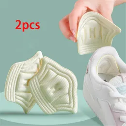 Shoe Parts Accessories 2pcs Insoles Patch Heel Pads for Sport Shoes Adjustable Size Antiwear Feet Pad Cushion Insert Insole Protector Back Sticker 230817