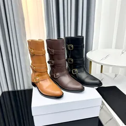 Nowe skórzane buty na kostki buty buty z okiem spiczaste buty swobodny moda unikalna design damskie buty designerskie buty fabryczne buty fabryczne