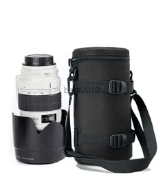 カメラバッグのアクセサリー11x25cmレンズポーチバッグケース70-200 mm f/2.8キヤノンニコンタムロンシグマカメラレンズHKD230817