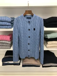 Женщина круглая шея и vneck свитер дизайнер роскошные Ralphs polos classic poat fashion rl Маленькая конная вышивка вязаная кнопка Лоренса вязание с цветами