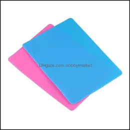 Andere Sile Pad Matte für Epoxidharz Harz DIY Schmuck Herstellung Werkzeug Hochtemperaturfestigkeit Kleber Platte MTI Purpose Craft Supplies Drop otz6i