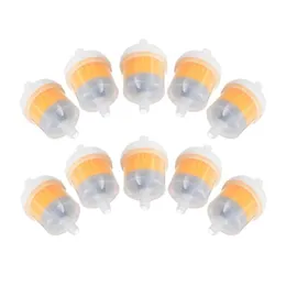 أجزاء ATV Mayitr 10pcs 1/4 6-7 مم البنزين البنزين البنزين السائل خطوط خراطيم خراطيم الوقود الغاز للاختراق للدراجات النارية موتو إسقاط تسليم الغوغاء dhuvq