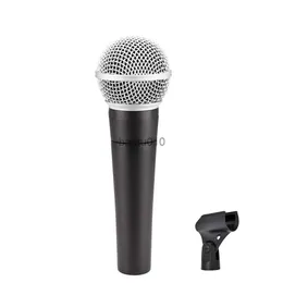 Mikrofone Neue Packung 58-LC Kabel-Dynamic Cardioid Professional Microfon für Mikrofon-Karaoke KTV-Bühne HKD230818