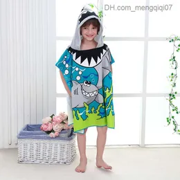 GLIDAX Beach Towel For Kids, Super Absorbent Quick Dry Beach Towel, Thick Soft Sand Free Cute Shark Beach Pool Swim Bath Travel Picnic Camping Towel For Boys Girls 55x27.5in, Printing, W20240607