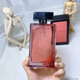 그녀의 향수 100ml musc 누아 로즈 향수 여성 향기 3.3fl.oz eau de parfum 오래 지속 된 좋은 냄새 edp 꽃 여자 쾰른 스프레이 안개 빠른 ship4lkh