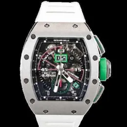 Relógios masculinos/femininos Richaer Mileres Tourbillon Automático Mecânico Quartzo Pulso Cronometragem 30x38mm Placa Cinza Rm11-01 X