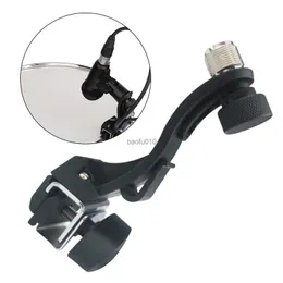 Microfones Drum Microfone Clip Instrument Clip On Drum Rim Choffrof Choffprove Mic Alight Mount para Acessórios para Microfone Studio HKD230818