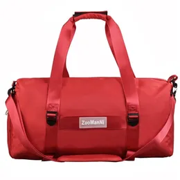 Nylonowa torba na fitness plecak Large Portable Gym Workroof z przedziałem buta wielofunkcyjne odporne na mężczyzn dla mężczyzn 230816