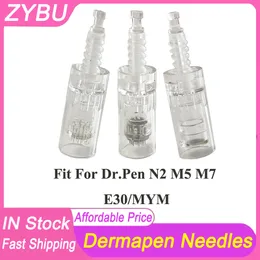 1 / 3 / 5 / 7 / 9 / 12 / 24 / 36 / 42 / Nano 3D 5D 바늘 카트리지 Dr.Pen Ultima N2 M5 M7 E30 자동 전기 Dermapen F7 Drpen 바늘 총검 교체 헤드