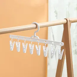 Hangers 4 Pcs Sock Drying Rack Towel Clothes Organizer White Abs Dryer Student
