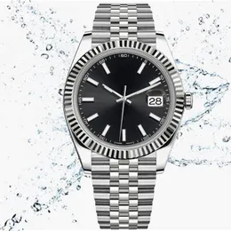 AAA Watch For Men Designer Women Kwarc Luksusowe zegarki Sapphire 28 mm 36 mm 41 mm data tylko mechaniczna ze stali nierdzewnej Luminous Montre zegarek do wodoodporności z pudełkiem