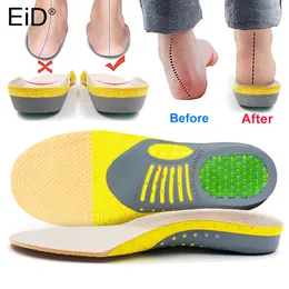 Shoe Parts Accessories Premium Ortic Gel Insoles Orthopedic Flat Foot Health Sole Pad For Shoes Insert Arch Support Plantar fasciitis Unisex 230817