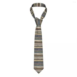 ربطة عنق الربط للرجال الرسميين النحيلين رقاقات العنق الكلاسيكي للرجال العرقيين البوهو القبلي الزفاف