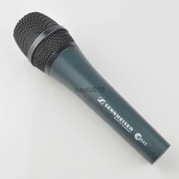 Microfones E845 Microfone com fio Dinâmico Cardióide Microfona Vocal E845 Mic.