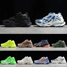 Лучшие дизайнерские повседневные туфли Paris Runner 7.0 Women Men Men Balenciga.