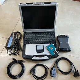 MB Star C6 SD CONNECT WIFI DISAGNOSE TOOL DOIP SSD 480GBラップトップCF30コンピューターよりも優れた車のトラックトラックスキャナー向けフルセット