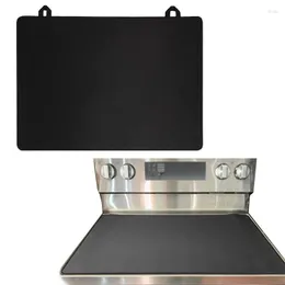 Bordmattor Top Spise Protector Induktion Cooktop Mat Cooker Protection Pad Non-Slip Cover för Electric