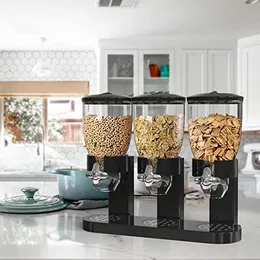 BOTTIGLIE vasetti di barattoli alimentari di cereali Conveniente stoccaggio separatore ermetico Supporto contenitore asciutto portatile per cucina 230817