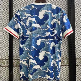 القمصان للرجال موجة موجة كرة القدم قميص قصير الأكمام قميص كرة قدم للبالغين طبعة خاصة تايلان