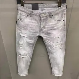 Jeans pop massaloni da ciclismo uomo jean para homens motoCiclo clássico ripped holeres motociclistas jeans de jeans da calça calçada de283l