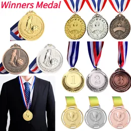 Dekorativa föremål Figurer Sporttävling Tilldelar Medaljer Zinklegeringsspel Priser Vinnare Medaljsamling Trophy Souvenir Gift 230818