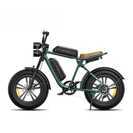 USA EU UK Redo att leverera Engwe M20 13AH/26AH 750W Retro Elektrisk cykel 20 tum Fat däck Ebike Dual Suspension Mountain Bicycle