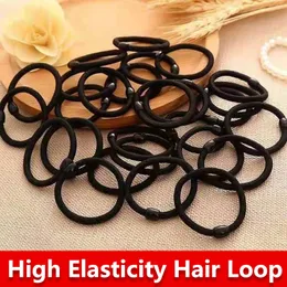 New High Elastic Hair Loop Payment Link For Dear Buyers Hair Ties No Logo Normal Hair Rope Black Color