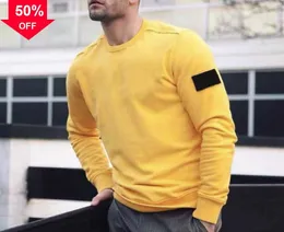 Moletons moletons moletons mola e outono Pedra de quatro cores masculina e feminina bordados de streetwear Moda de suéter masculino é algodão de algodão