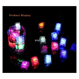 Decompression Toy 2021 Mini Led Party Lights Square Color Changing Ice Glowing Cubes Blinking Flashing Novelty Supply 8Reviews Drop De Dhjqz