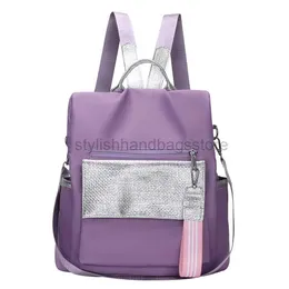 Designerväska ryggsäck stil kvinnors ryggsäck flera fickor anti-stöld tonårsflickor 'skola kvinnors högkapacitet resor backpackbackpackstylishhandbagstore