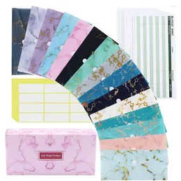 Organizzatore di fatturazione regalo Budged Budge Bolder Gash Warden Riemution Paper Tracker Sheets buste buste