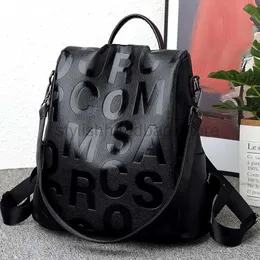 designer bag Backpack Style 2022 New anti-theft women's backpack High quality soft leather Girls' school capacity travel backpackbackpackstylishhandbagsstore