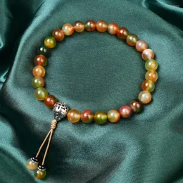 Strand 27 perline Mala Meditazione alleviare l'ansia Energia Bracciale 8mm Pietre naturali Yoga Spirituali Gioielli Drop Wholesale all'ingrosso