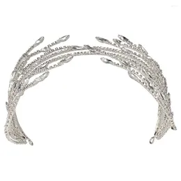 Clip per capelli Crystal Bridal Head Bash Princess Tiara Wedding Accessori per sposa Ornamenti per donna Ornamenti per donna.