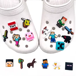 Shoe Parts Accessories /Set Pvc Characters Decorations Garden Shoes Fit Clog Jibz Charms Kids Gift Drop Delivery Ot7Ya