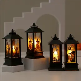 Other Event Party Supplies LED Pumpkin Lantern Halloween Horror Ghost Festival Bar Haunted House Ornaments Decoration Wind Lamp Kids Gift 230818