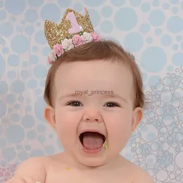 Kopfbedeckungshaarzubehör billige Babyparty Tiara King Königin Krone Hochzeit Brautkronen Kinder Geburtstagsfeier Show Foto Kopfschmuck Z230819