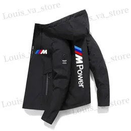 2023 bmw m jacket for bmw m jacket windproof jacket mobike riding windbreakerスウェットシャツレーシングジッパーコートT230819