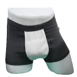 Underpants Men's Incontiny Briefs Soft reutilizável Roupa Incontinente de calça incontinente para homens 230818