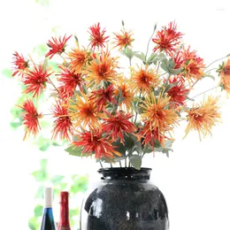 Decorative Flowers Plants Realistic Artificial Bonsai Tuberose Beautiful Home Garden Decorate