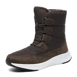 أحذية Snow Boots New Winter Cotton Shoes عالية الأحذية أحذية نسائية أحذية ثلجية وأحذية Tidal San San 1919