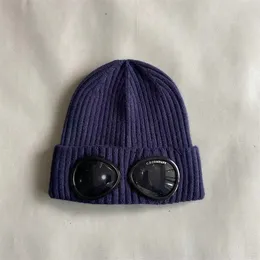 Bonnet cp clássicos cp chapéu de malha designer gorro outono e inverno frio masculino na moda rua hip hop c