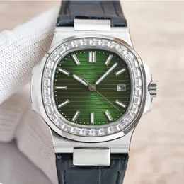Designer de luxo relógio mens relógio movimento aço inoxidável diamante senhora impermeável relógios de pulso luminosos de alta qualidade automático 2813 movimento relógios com caixa