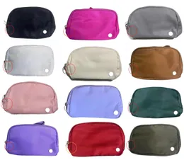 Ll yoga saco em todos os lugares cinto saco 1l fanny pack designer clássico peito bumbag náilon das mulheres dos homens ombro crossbody sacos de cintura sacola